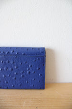 Kate Spade Blue Textured Leather Wallet