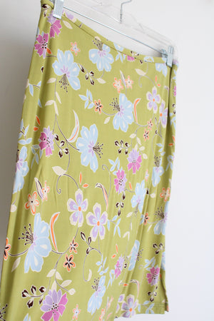 Ann Taylor Vintage Green Skirt | M