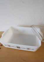 Pyrex #0503 Town & Country Brown 1.5 Quart Refrigerator Dish