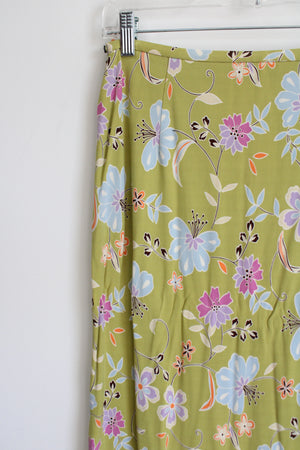 Ann Taylor Vintage Green Skirt | M