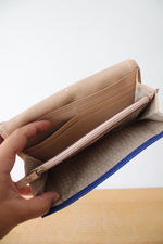 Kate Spade Blue Textured Leather Wallet