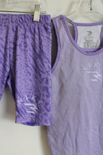 Nike 3 Brand Purple Tank & Shorts Set | 8/10