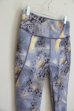 NEW Calia Purple And Yellow Printed Leggings | S