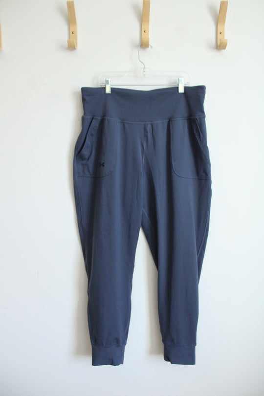 Under Armour Fitted High Rise Waistband Joggers | XL