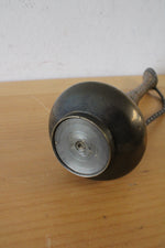 Vintage Brass Etched Pitcher Vase