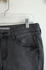 Sonoma Dark Gray Curvy Skinny Jeans | 6R