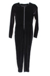Shein Velvet Ribbed Full Body Suit Romper | 4