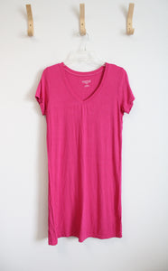Shadowline Pink V-Neck Knit Dress | S