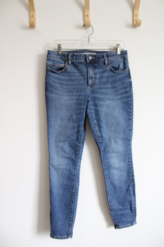 Lands' End Mid-Rise Skinny Jeans | 10