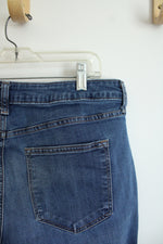 Sonoma Medium Wash Mid Rise Original Skinny Jeans | 14