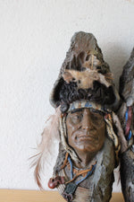 Native American Engraved Painted Wooden Wall Hangings