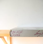 Vintage Mikasa Crystal Larry Laslo Folia Etched Cake Plate | 14.5