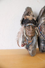 Native American Engraved Painted Wooden Wall Hangings