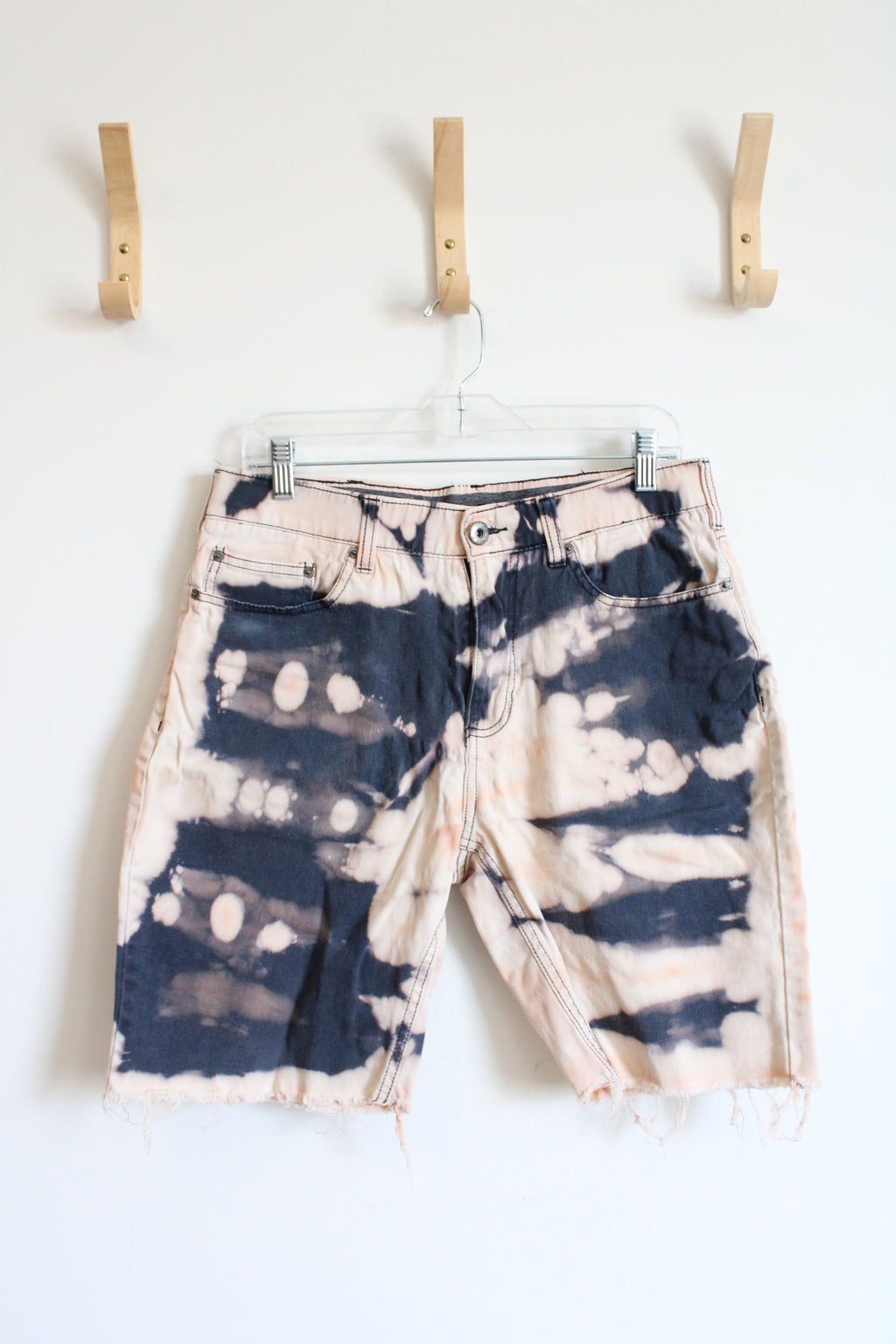 Iron Co. Bleach Tie Dyed Denim Shorts | 32X30