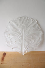 Vintage Mikasa Crystal Larry Laslo Folia Etched Cake Plate | 14.5