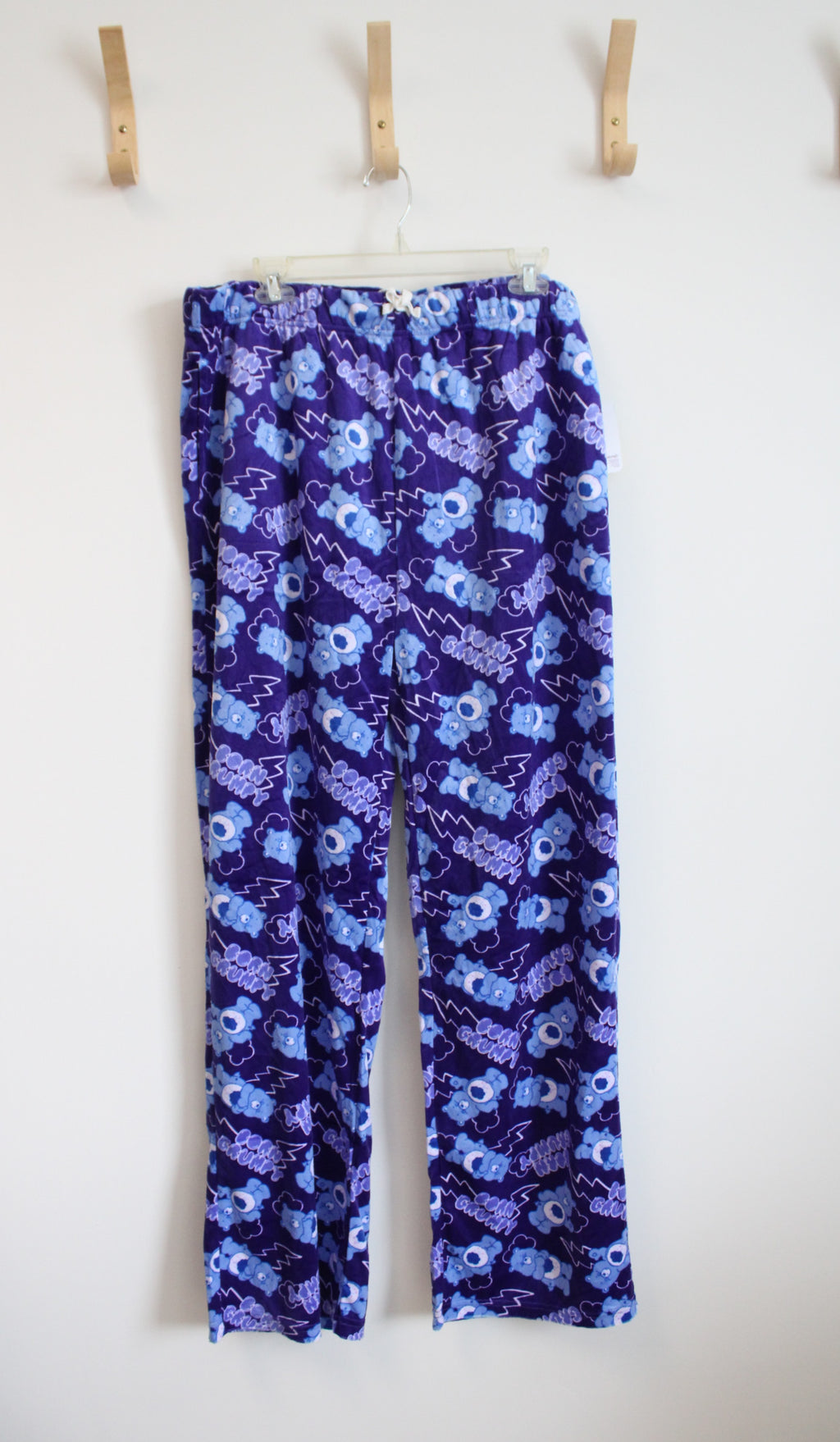 NEW Care Bears Blue Pajama Pants | L