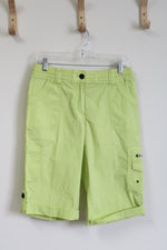 Chico's Lime Green Capris | 0.5 (S/6)