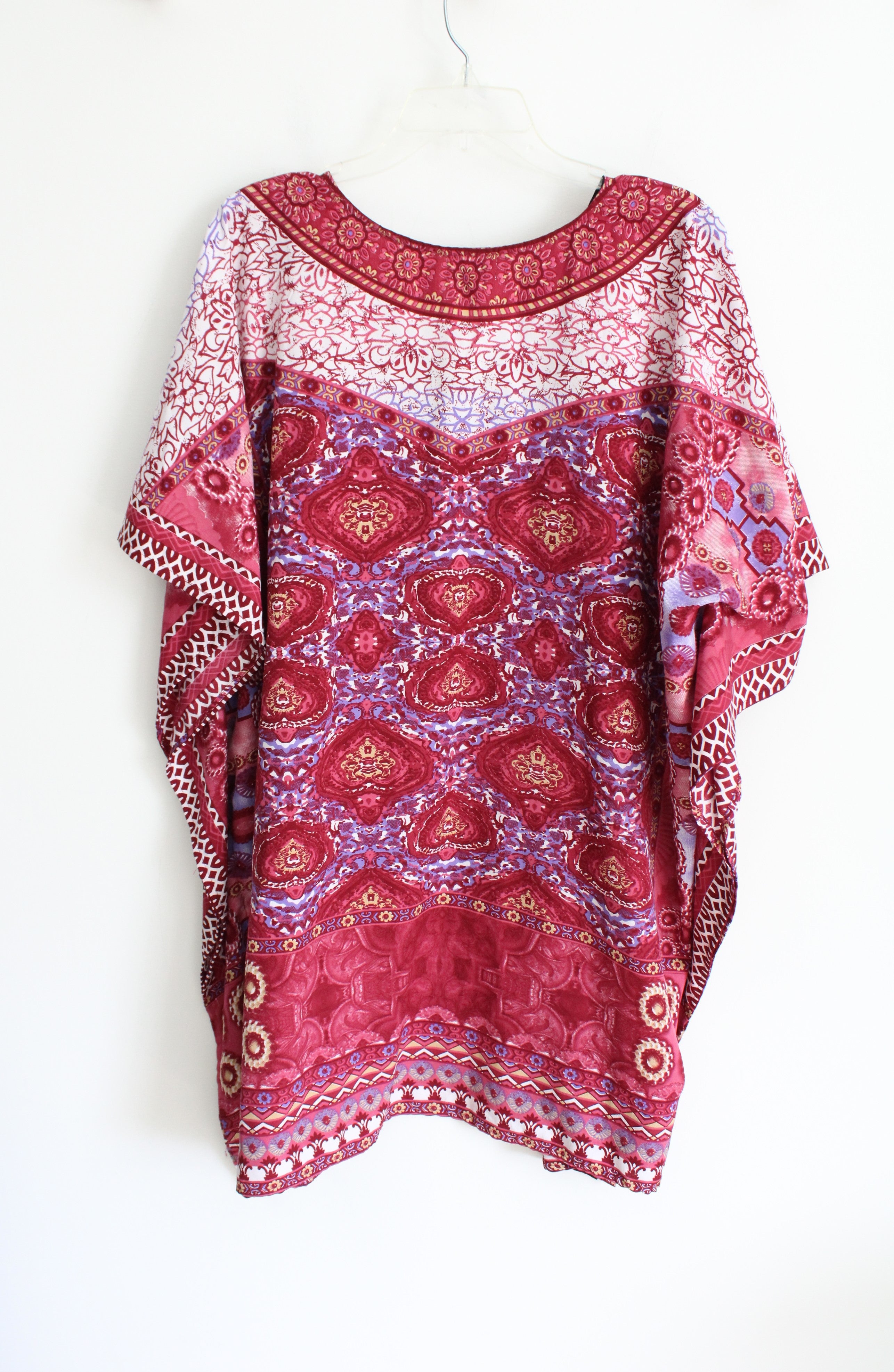 NEW Tamsy Pink Patterned Top | One Size