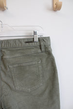Carve Designs Sage Green Corduroy Cut Off Shorts | 4