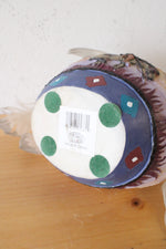 Native American "End Of The Trail" Painted Wedding Vase