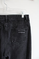 Shein Black Distressed Jeans | L