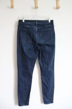 Old Navy High Rise Rockstar Super Skinny Dark Wash Jeans | 10