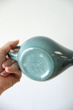 Russel Wright Steubenville Seafoam Blue Pottery Creamer Pourer