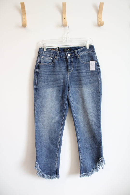 NEW Earl Cut Off Rounded Hem Capri Jeans | 6