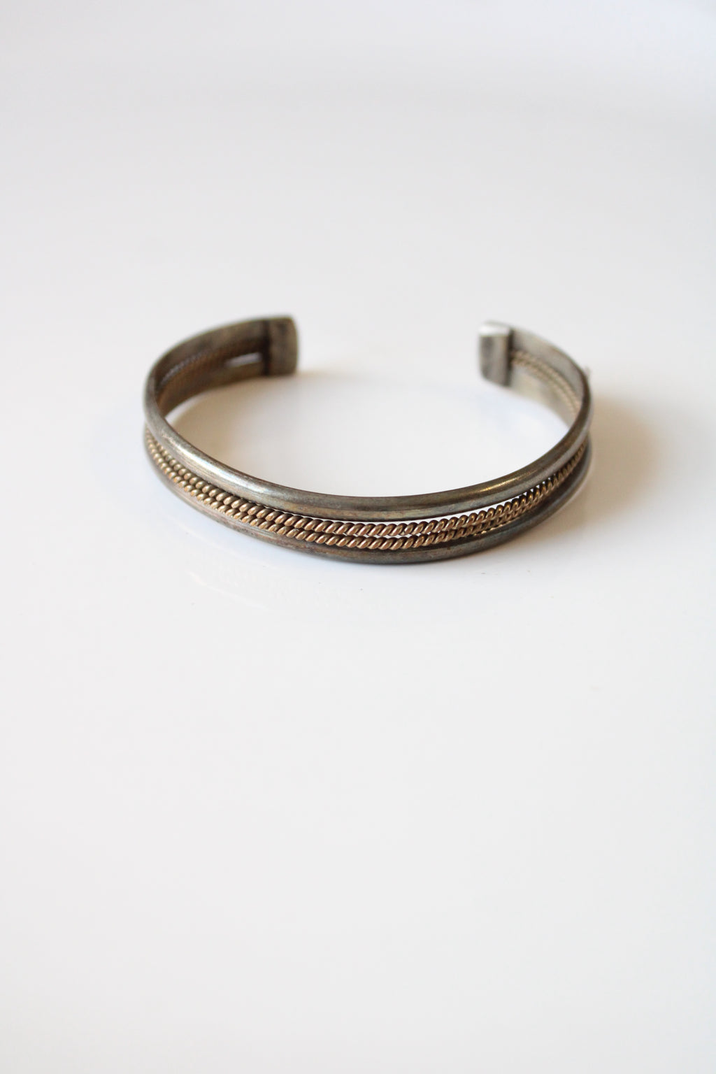 Sterling Silver Twist Cuff Bracelet