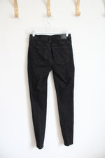 American Eagle Black High Rise Jeggings | 4 Long