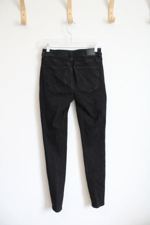 American Eagle Black High Rise Jeggings | 4 Long