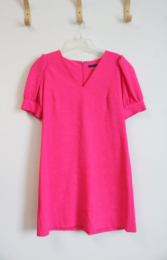Tommy Hilfiger Hot Pink Floral Dress | 10