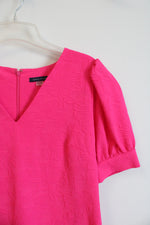 Tommy Hilfiger Hot Pink Floral Dress | 10