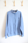 Cuffy's Cape Cod Blue Lined Full Zip Jacket | XL