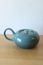 Russel Wright Steubenville Seafoam Blue Pottery Sugar Bowl