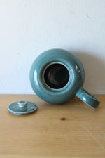 Russel Wright Steubenville Seafoam Blue Pottery Sugar Bowl
