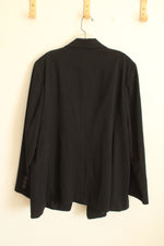 NEW The Limited Black Lined Blazer Suit Jacket | 20W