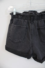 Forever 21 Distressed Cuffed Black Shorts | S