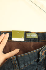 New Lee fleece lined straight leg relaxed jeans | 42/30