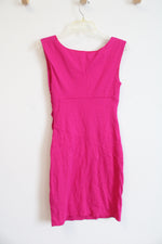 Express Fuchsia Knit Sleeveless Dress | 2