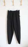 NEW Starting Point Ultrasoft Black Fleece Jogger | L