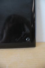 Vintage Couroc Inlaid Foreign Coins Black Tray