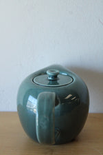 Russel Wright Steubenville Seafoam Blue Pottery Small Teapot