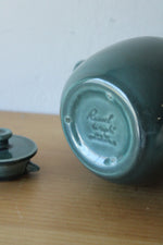 Russel Wright Steubenville Seafoam Blue Pottery Small Teapot