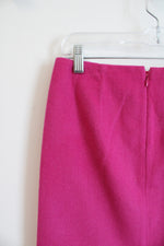 The Limited Fuchsia Wool Blend Mini Skirt | 0