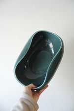 Russel Wright Steubenville Seafoam Blue Pottery Vegetable Bowl