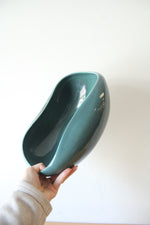 Russel Wright Steubenville Seafoam Blue Pottery Vegetable Bowl