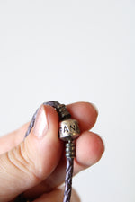 Pandora Cowgirl Boot Charm Rope Bracelet