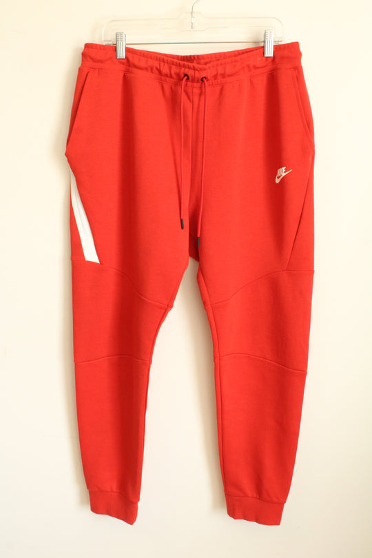 Nike Orange Jogger Sweatpants | XL