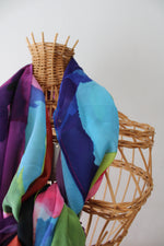 NEW Chico's Miraclesuit Brite Side Cover Up Sarong Scarf